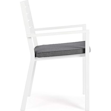 Bizzotto poltrona c/c helina bianco 662927 (1/5)