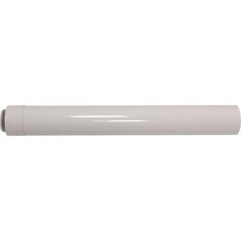 Vaillant Rallonge cond. Conduit d'air/fumée, PP, 80/125, 1,0 m, 303203 (1/4)