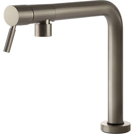 Foster Margot. Tipo di beccuccio: Standard, Colore del prodotto: Acciaio, Materiale del rubinetto: Ottone. Altezza sopra la superficie di fissaggio (max): 27,8 cm, Distanza tra for... - FOSTER 8524100 (1/2)