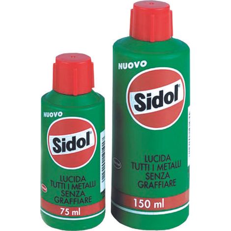 SIDOL DETERGENTE IN CREMA ADATTO PER METALLO IN FORMATO DA 150 ML (1/8)