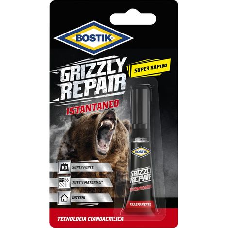 Bostik Grizzly Repair Istantaneo 3 g 12 Pezzi (1/2)