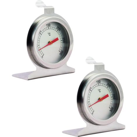 COLLBATH 2 pièces Thermomètre de Cuisine Acier Inoxydable (1/5)