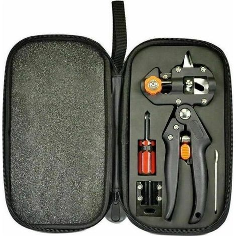 Outils de greffage d\'arbres sécateurs ciseaux outil de greffage sécateurs outils à main de jardin- (1/5)