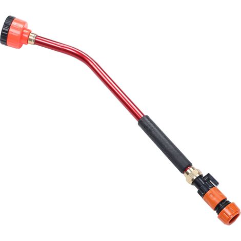 Pulvérisateur d'arrosage réglable en alliage d'aluminium et plastique, lance haute pression durable, 60cm, tamis 400Mesh, raccord G3/4, pour jardin, potager et ferme (1/5)