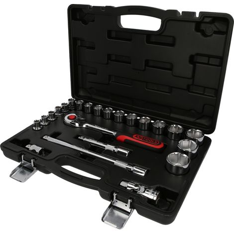 KS Tools 1/2 CHROMEplus Steckschlüssel-Satz, 23-tlg (1/5)