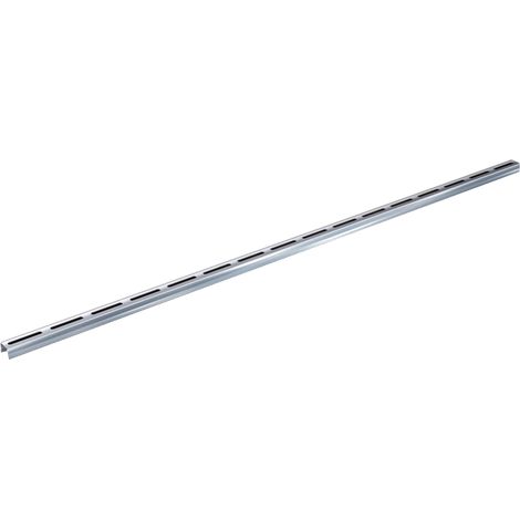 Profil E-Blade R en inox pour caniveaux MEAPARK – Grille à fente TSC en PP recyclé – Drainage rapide et esthétique moderne (1/4)