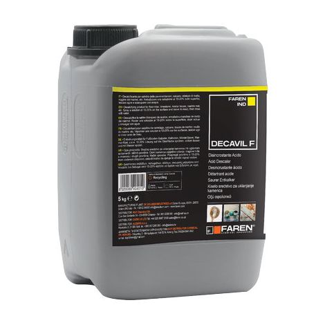 ACIDO DISINCROSTANTE IMPIANTI TERMICI DECAL FAREN  LT 5