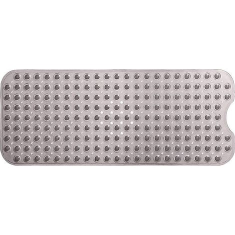 Tapis de massage antidérapant pour salle de bain/tapis de baignoire avec trous de drainage, picots à bulles, ventouses et coussinets pour les pieds (1/5)