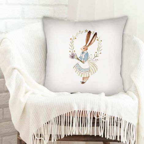 Housse de coussin carréedéhoussable pour la Saint-Valentin, mariage, anniversaire, naissance de bébé