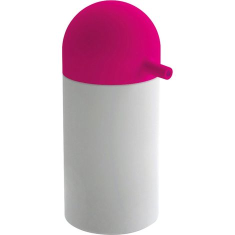 Lineabeta - Saon Seifenspender aus ABS / fuchsia Silikon 200 ml