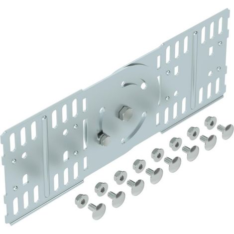 OBO Bettermann Gelenkverbinder für Kabelrinne 110x300 Stahl bandverzinkt, 10 Stück, 7082037 (1/3)