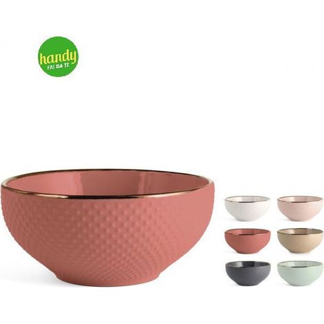 Ciotola Bolo Dots H&H 670 cc colori assortiti (1/2)