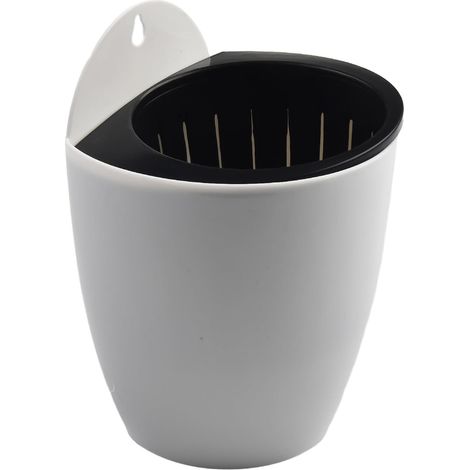 Jardinière verticale à arrosage automatique, système de jardinage, bac fleurs, panier suspendu (1/5)