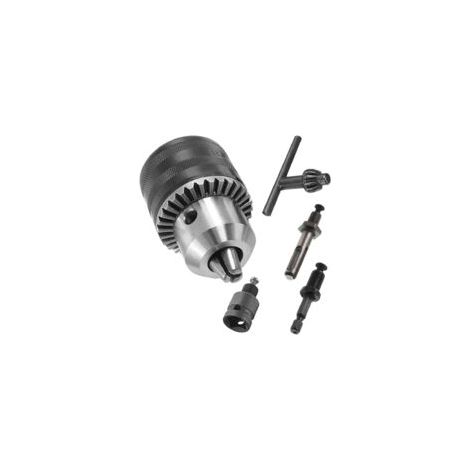 Mandrin de perceuse 1,5-13mm – Broche filetée 1/2'-20UNF – Acier au chrome-vanadium – Changement rapide pour outils électriques (1/5)