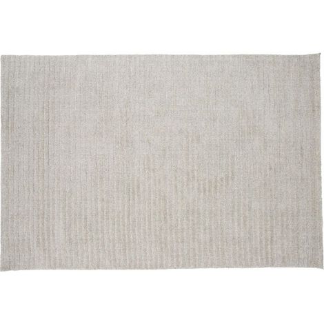 Tapis Déco en Laine "Milton" 162x230cm Gris Clair (1/5)