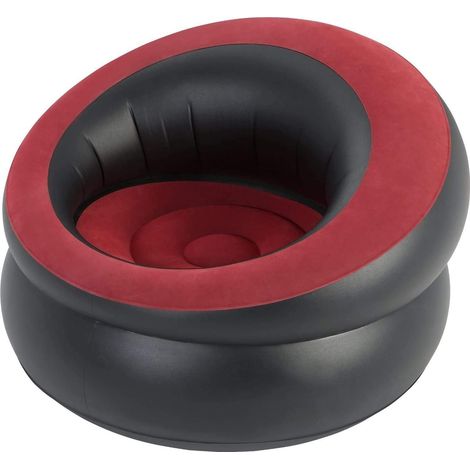 Simple floqué chaise de jeu gonflable canapé siège chaise longue camping relaxant