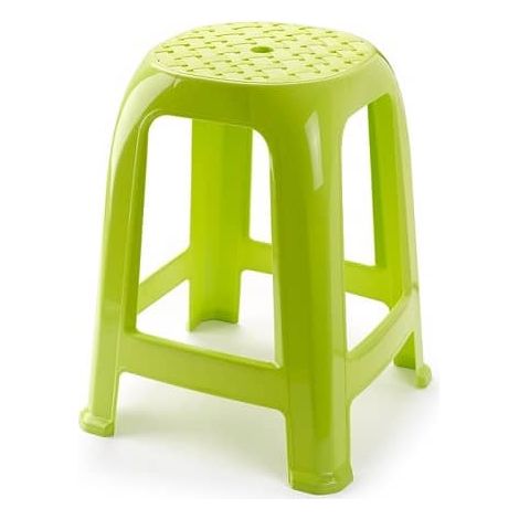 Taburete de plastico  Verde (1/2)