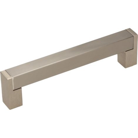 Ringhiera RE18, nichel spazzolato, acciaio inox, 128 mm (1/2)