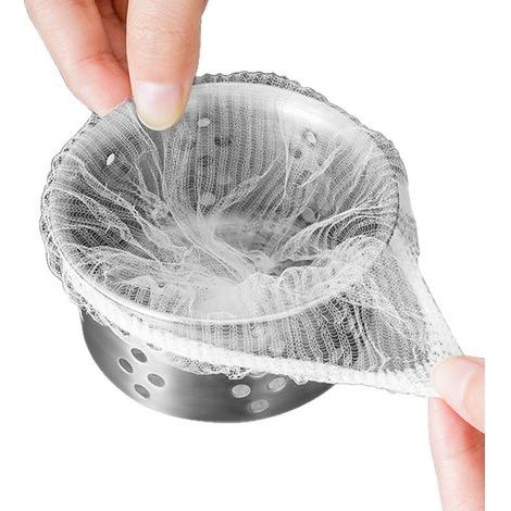 200 packs of disposable, anti-clogging kitchen sink strainer bags (9x9CM)High quality enhances quality of life. (1/5)