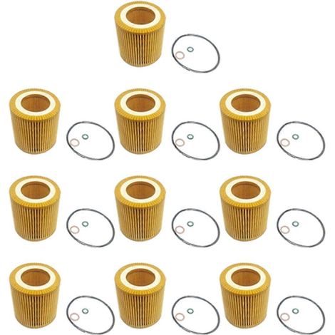Motorölfilter Hu816X für E60 E82 E88 E90 E92 E93 (10 Stück)