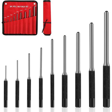 Lot de 9 chassegoupilles avec pochette de rangement, outil de réparation pour réparation de montres et bijoux (1/5)