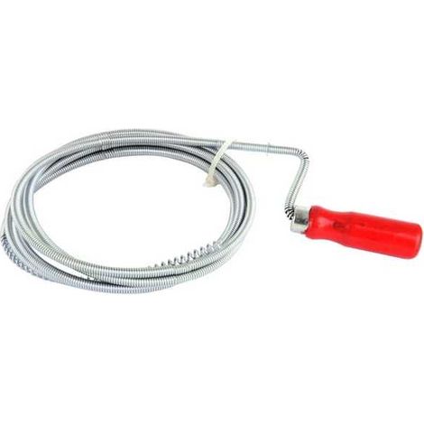 Desatascador de inodoros muelle de acero de 7,0 m Aglaia 02628