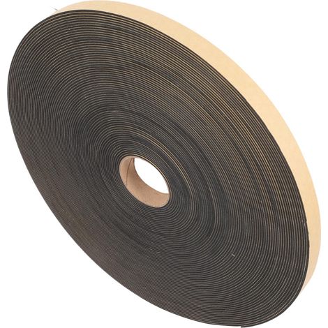 Ruban Mousse Adhésif Anti-vibrations 10 Mm X 30 M, Bande D’étanchéité Insonorisée en Mousse Souple pour Porte et Fenêtre, Joint D’isolation Phonique et Thermique, Usage Domestique (1/5)