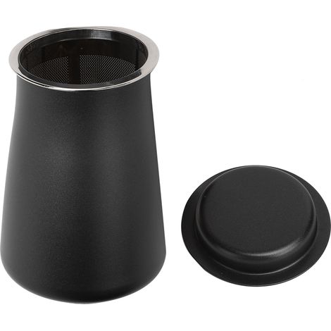 Tamiseur à café en acier inoxydable 304, passoire manuelle avec coupe filtre pour poudre, tamis à grains et récipient collecteur (1/5)