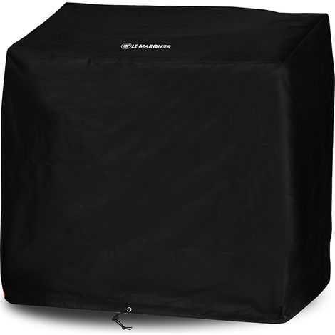 Le Marquier – Housse de protection pour plancha et barbecue sur chariot 105 x 60 x 90 cm – En PVC – Compatible avec modèles Adela V2, Montory