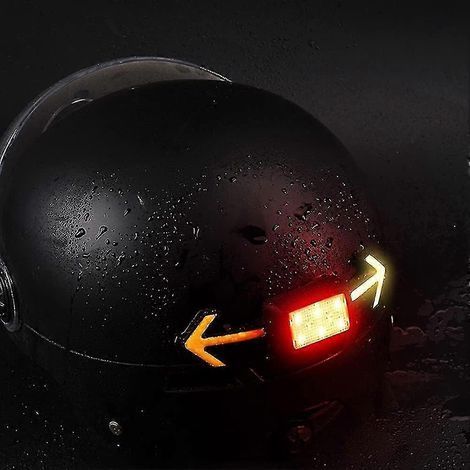 LED-Blinker für Fahrradhelme - 5-Modus-Sicherheitsrücklicht für Radfahren und Outdoor-Aktivitäten (1 Stück blau) (1/5)