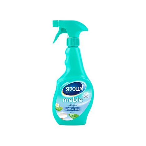 Limpiador de muebles en spray Sidolux contra el polvo con aloe vera, 400 ml.