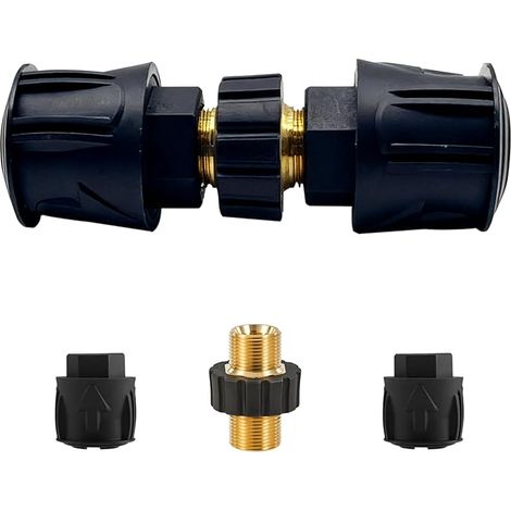 M22 14 mm Adapter für Hochdruckreiniger, Schnellanschluss M22 14 mm Adapter für Schlauch, Pistole und Hochdruckreiniger kompatibel mit Schnellanschluss. (1/5)