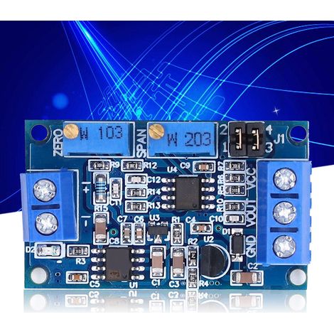 Strom-Spannungs-Wandlermodul 0/4-20 mA auf 0-3,3 V 5 V 10 V: Wandlung und Aufbereitung des Spannungstransmittersignals (1/5)