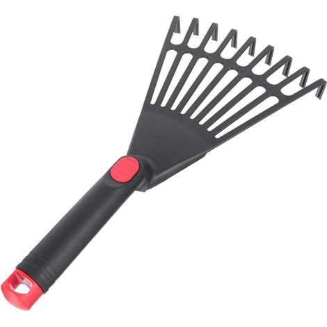 Fork Garden Rake Gardening Tools Beach Rakes with Handle Rakes Tool for Hand Rake Fixed Lawn Rake Garden Tooth Yard Plastic Travel Metal Manual (1/5)