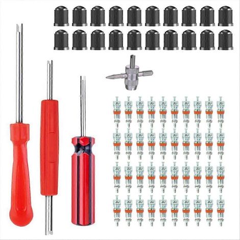 Compatible avec le kit de démontage et de montage d'obus de valve de 64 pièces et l'outil de démontage d'obus de valve (1/5)