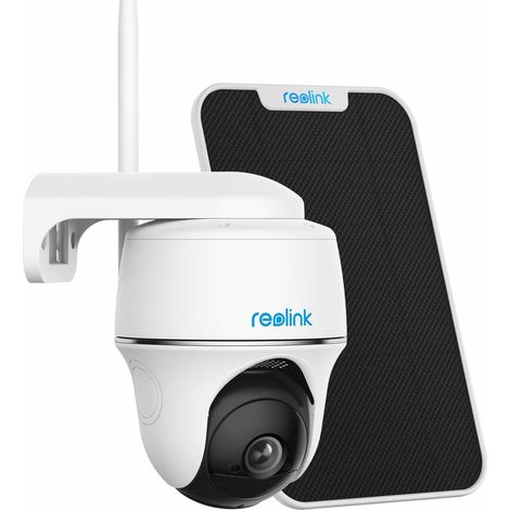 Reolink – Caméra de surveillance solaire 2K 4MP PTZ – Vision nocturne 10m – Pan 355° & Tilt 140° – Détection intelligente – Audio bidirectionnel (1/5)