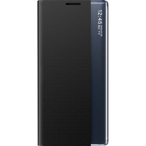 Nueva funda Sleep Case para Samsung Galaxy S25 Edge con soporte abatible - Negra (1/2)