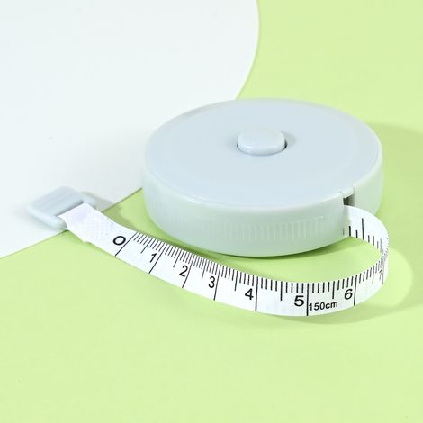 Lot de 3 mètres ruban souples rétractables de 1,5 m (5 pi) / 60 po (1/5)