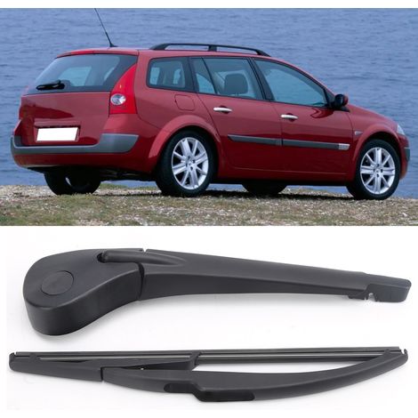 Pièces automobiles : Ensemble bras d'essuie-glace arrière compatible avec Renault Scenic 2e génération (2004-2009). (1/5)