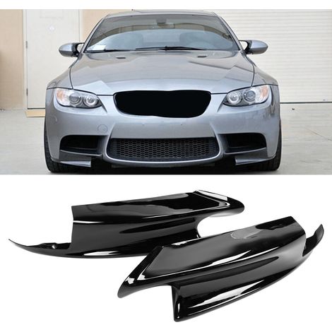 Frontstoßstangenspoiler in Hochglanzschwarz für BMW M3 E90 E92 E93 (Modelljahre 2007-2012) (1/5)