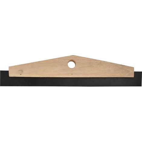 Faithfull Floor Squeegee 450mm (18in) Wooden Head with Rubber Blade - FAIBRSQUE18 (1/3)