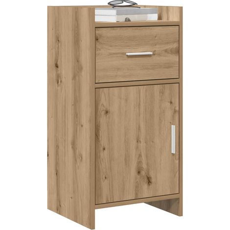Sideboard/Anrichte/Buffet Artisan-Eiche 40 x 36 x 80 cm Holzwerkstoff LXWW259456 (1/5)