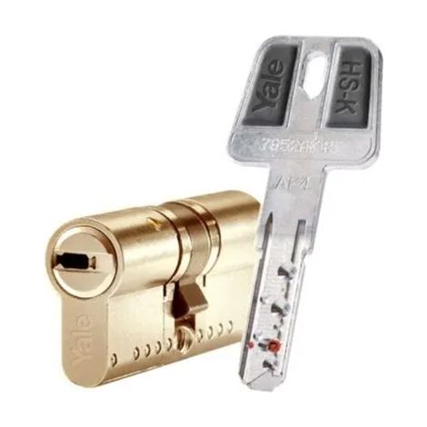 Cilindro Seguridad  30X30Mm Hsk Laton Yale (1/2)