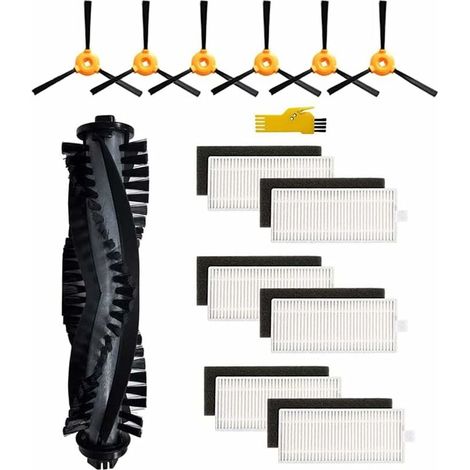 MIKONG Zubehör-Set für Lefant M201 T700 M520 M501A M571 M501B M301 Roboter-Staubsauger, Ersatzteile, 13 Packungen mit Hauptbürste & Filter & Seitenbürste, thsinde (1/5)