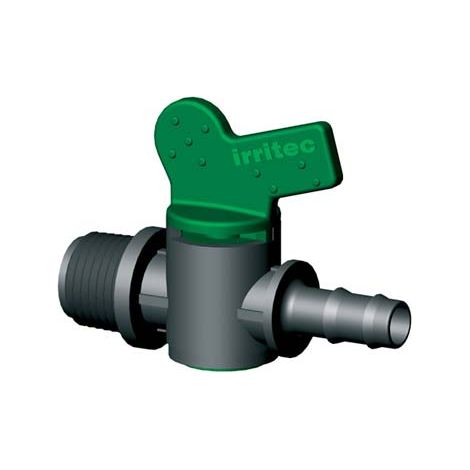 VALVOLA PORTAGOMMA PN FILETTO MASCHIO IRRITEC - MM 16X3/4M- 50 pezzi