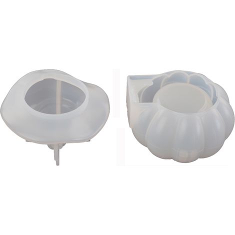 Moule en silicone Halloween sorcière citrouille elfe, moule miroir, boîte de rangement pour bonbons et loisirs créatifs (1/5)