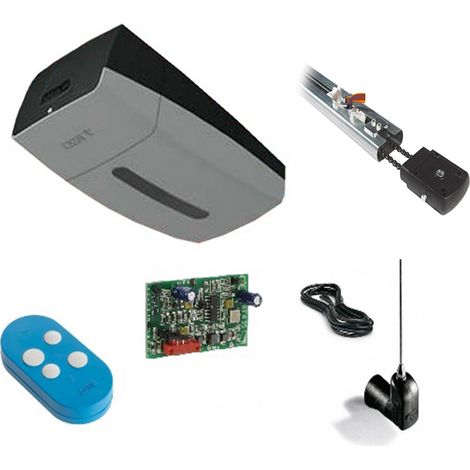 Came – Kit de motorisation de garage 24V – Force de traction 1300N – Compatible portes sectionnelles et basculantes – Télécommande double fréquence