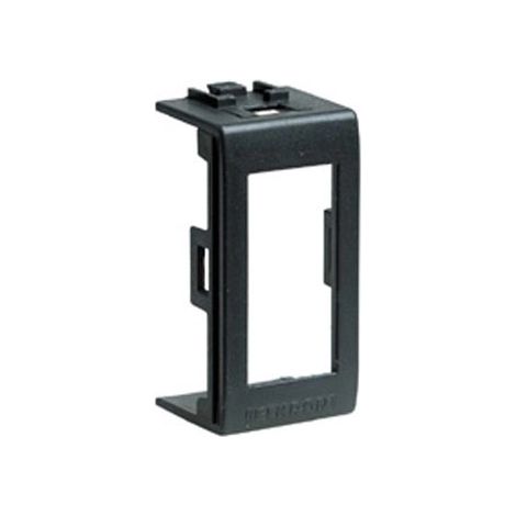 DKA/I - Kit adattatori per le serie civili componibili Bticino® Light e Bticino® International. Colore NERO. Confezione da 5 pz.