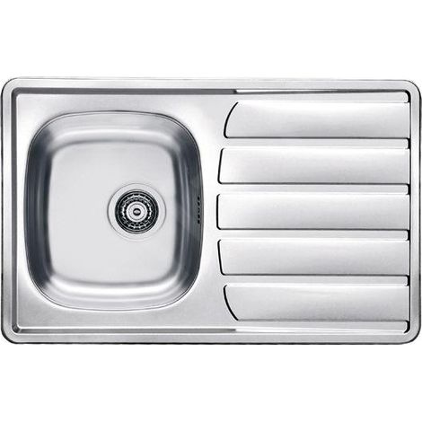 Alveus Zoom - Évier 790x500 mm, inox 1098938 (1/3)