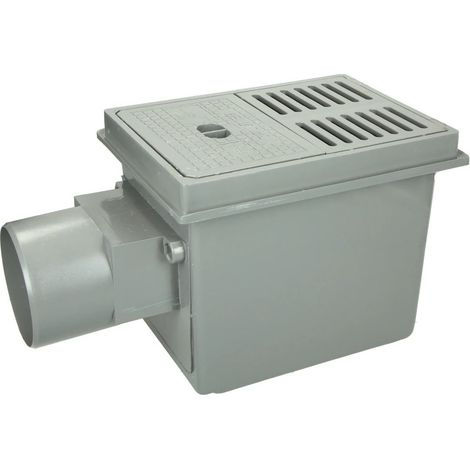 Siphon de cave avec clapet anti-retour triple DN110